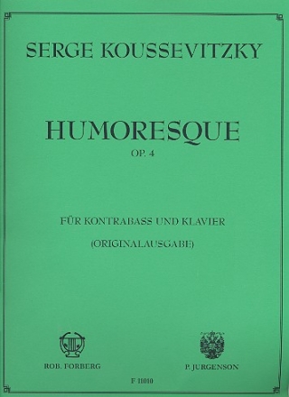 Humoresque op.4 fr Kontraba und Klavier