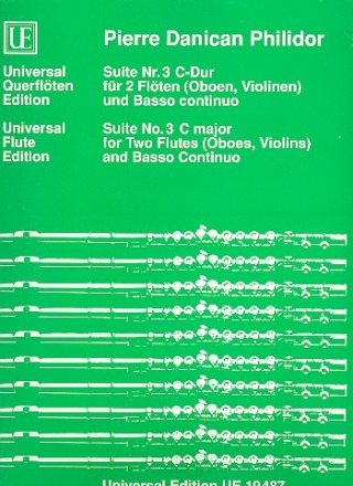 Suite C-Dur Nr.3 fr 2 Flten und Bc