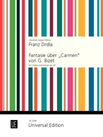 Fantasie ber Carmen op.66 fr Violine und Klavier