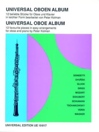 Universal Oboen Album 12 beliebte Stücke für Oboe und Klavier