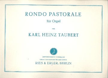 Rondo pastorale fr Orgel