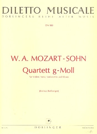 Quartett g-Moll op.1 fr Violine, Viola, Violoncello und Klavier