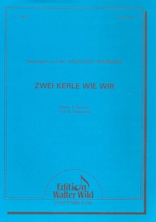 Zwei Kerle wir wir fr diatonische Handharmonika