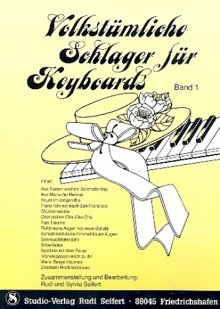 Volkstmliche Schlager Band 1 fr Keyboard