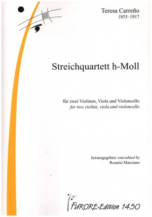 Streichquartett h-Moll  Partitur und Stimmen