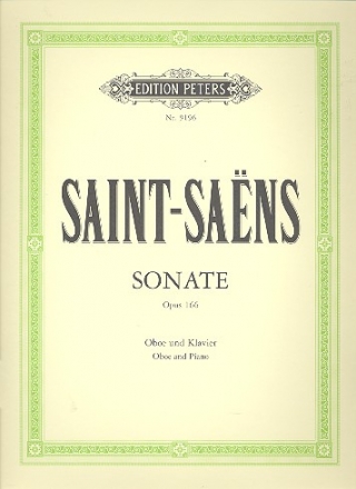 Sonate op.166 fr Oboe und Klavier (Urtext)