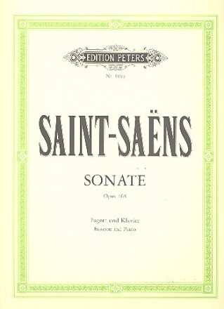 Sonate op.168 fr Fagott und Klavier