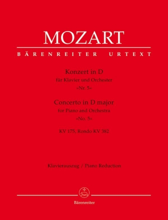 Konzert D-Dur KV175 und Rondo KV382  fr Klavier und Orchester  fr 2 Klaviere