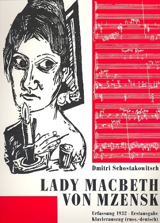 Lady Macbeth von Mzensk Oper Klavierauszug (r/dt) Urfassung 1932