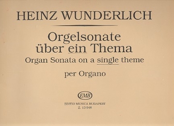 Sonate ber ein Thema fr Orgel