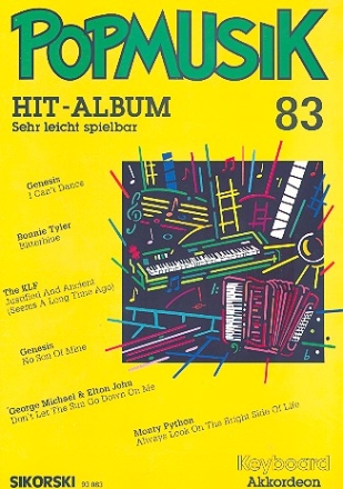Popmusik Hit-Album Band 83 fr Keyboard / Akkordeon