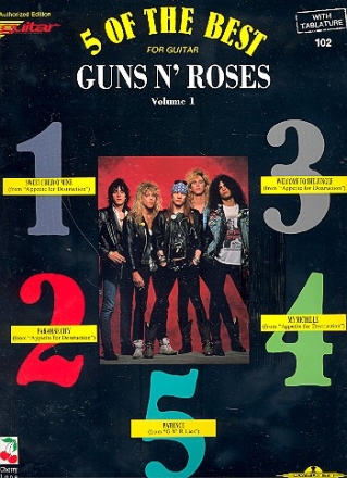 GUNS N' ROSES: 5 OF THE BEST FOR GUITAR