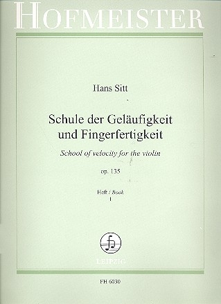 Schule der Gelufigkeit op.135 Band 1 fr Violine