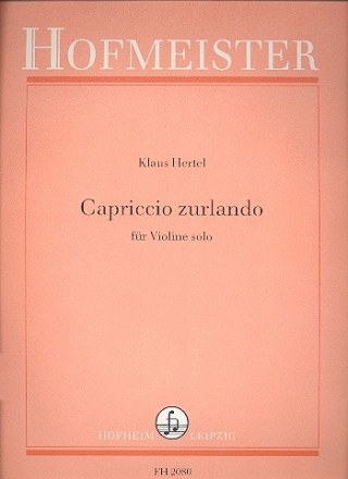 Capricio Zurlando fr Violine