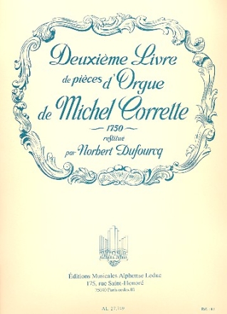 Deuxime livre d'orgue