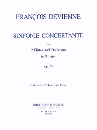 Symphony concertante G-Dur op.76 fr 2 Flten und Klavier