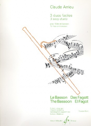 3 Duos faciles pour flte et basson