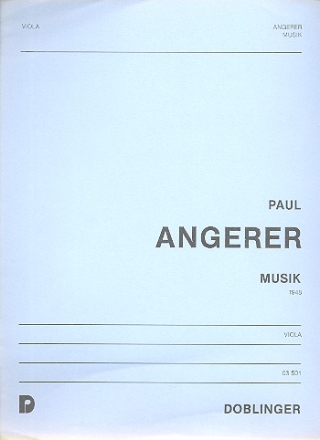 Musik fr Viola (1948)