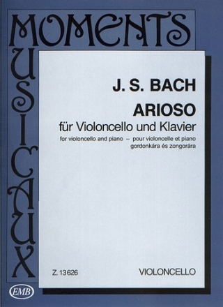 Arioso fr Violoncello und Klavier