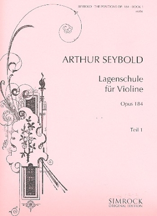 Lagenschule op.184 Band 1 fr Violine