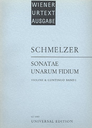 Sonatae unarum fidium Band 1 fr Violine und Klavier