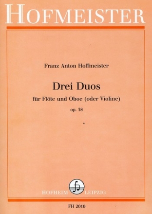 3 Duos op.38  fr Flte und Oboe