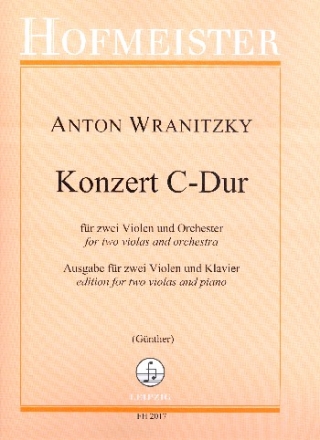 Konzert C-Dur fr 2 Violen und Orchester fr 2 Violen und Klavier