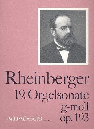 Sonate g-Moll Nr.19 op.193 fr Orgel