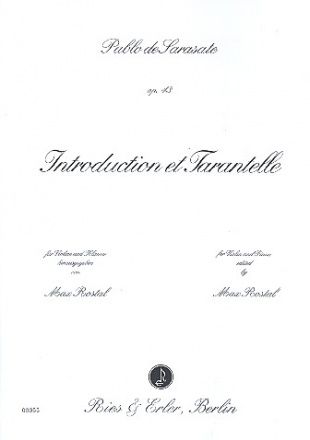 Introduction et Tarantelle op.43 fr Violine und Klavier