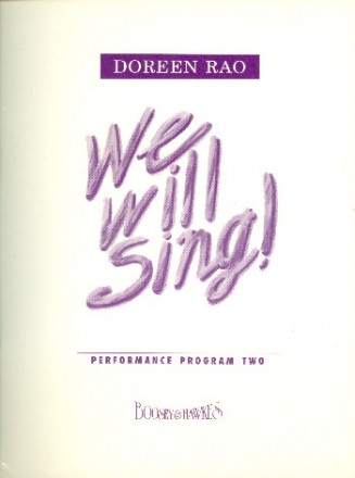 We Will Sing! Band 2 fr Kinderchor Schlerheft
