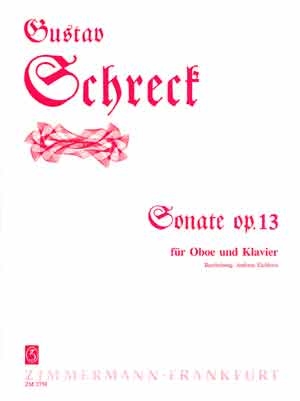 Sonate op.13  fr Oboe und Klavier