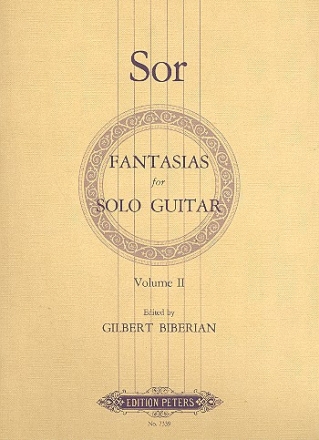 Fantasias for guitar vol.2 op.16, 21, 30 and 40 fr Gitarre