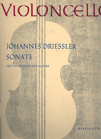 Sonate fr Violoncello und Klavier