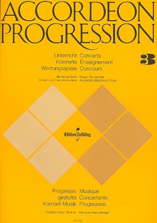 Accordeon Progression Band 3  