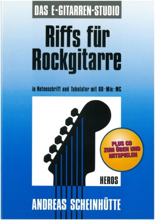 Riffs fr Rockgitarre (+CD) in Notenschrift und Tabulatur