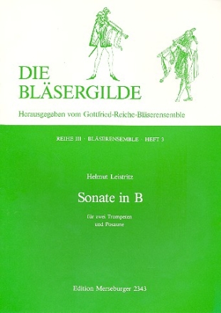 Sonate B-Dur fr 2 Trompeten und Posaune Spielpartitur