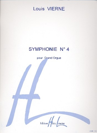 Symphonie no.4 pour orgue