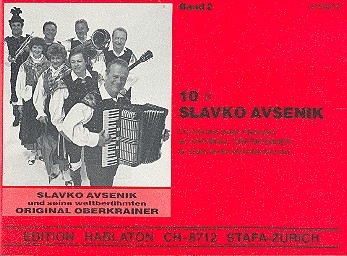 10 x Slavko Avsenik Band 2 fr diatonische Handharmonika