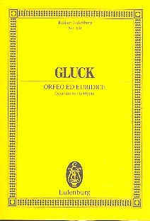 Orfeo ed Euridice - Overture zur Oper fr Orchester Studienpartitur