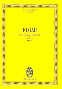 Quintett a-Moll op.84 fr Klavier und Streichquartett Studienpartitur