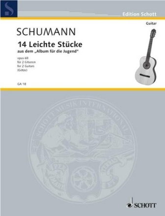 Ausgewhlte Stcke aus dem Album fr die Jugend fr 2 Gitarren