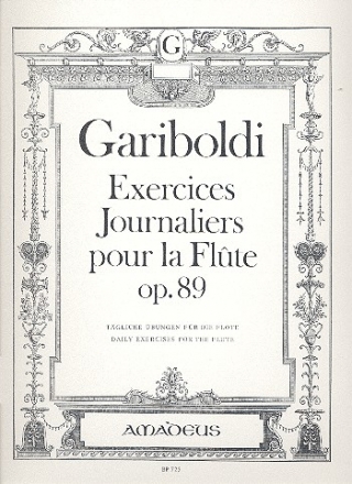 exercices journaliers op.89 pour la flute