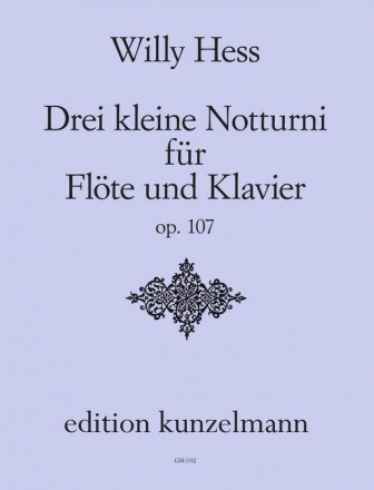 3 kleine Notturni op.107 fr Flte und Klavier