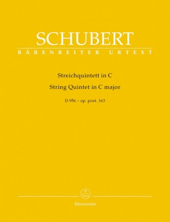 Streichquintett C-Dur D956 Oppost.163  Stimmen
