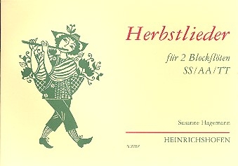 Herbstlieder fr 2 Blockflten SS/AA/TT