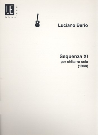Sequenza XI fr fr Gitarre solo