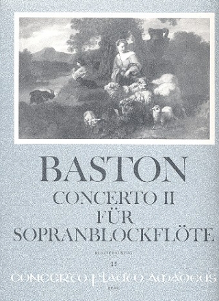 Concerto C-Dur Nr.2 fr Sopranblockflte und Klavier