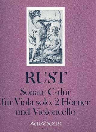 Sonate C-Dur fr Viola solo, 2 Hrner und Violoncello