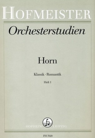 Orchesterstudien fr Horn Band 1 Klassik - Romantik