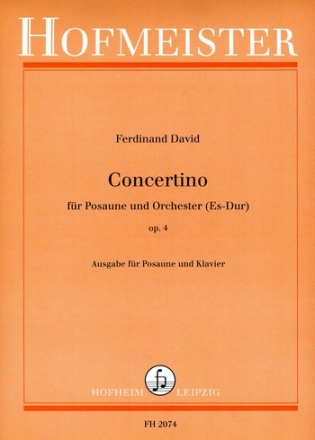 Concertino Es-Dur op.4 für Posaune und Orchester für Posaune und Klavier